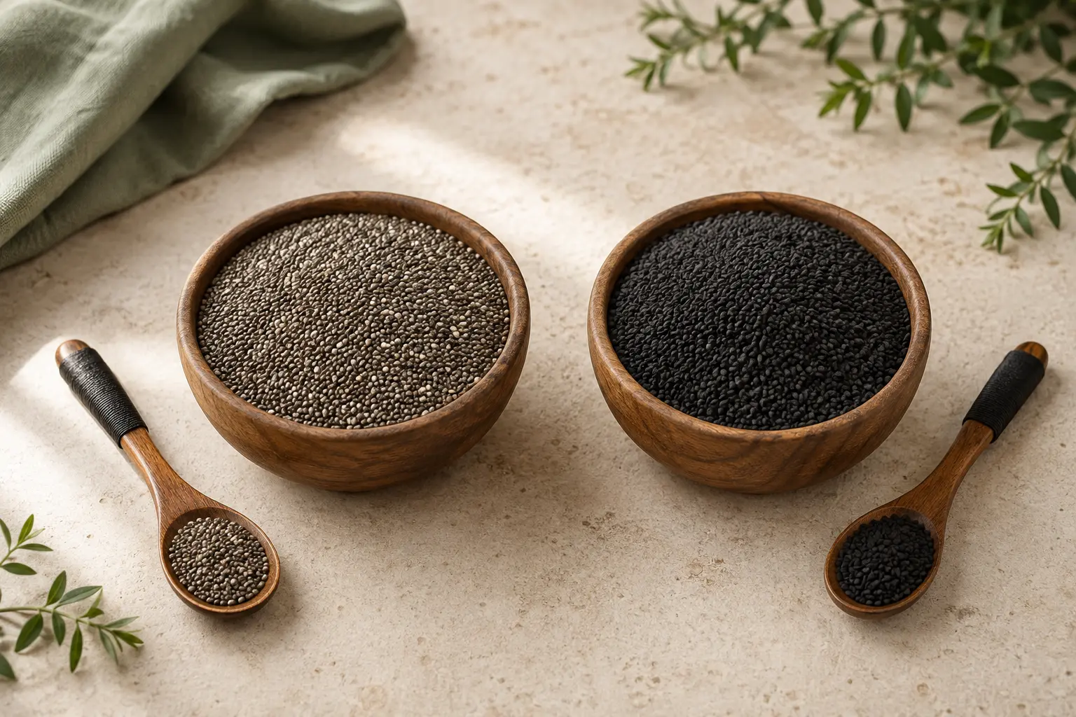 Chia Seeds vs Tukh Malanga: 7 Proven Ways to Tell The Difference