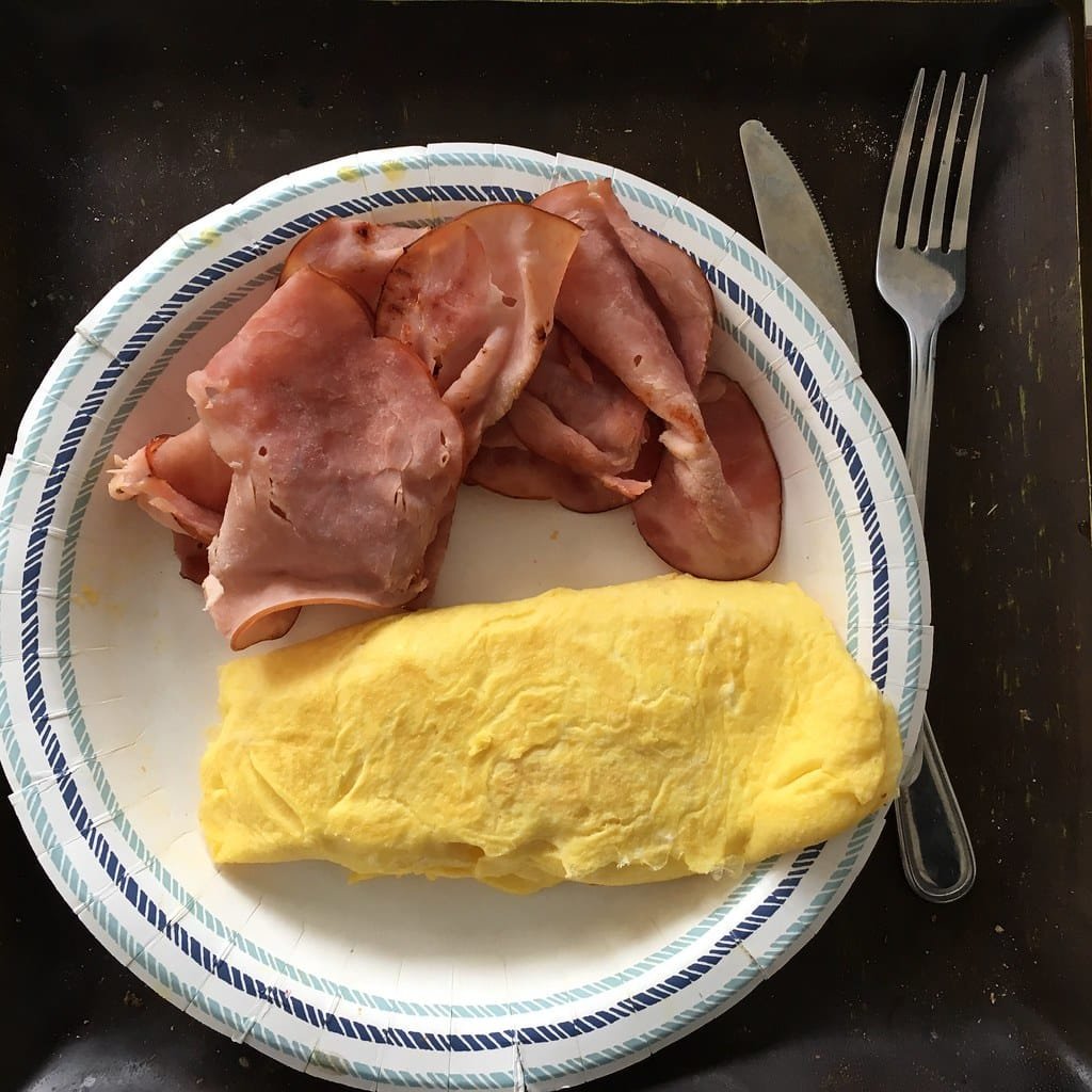 lunch to complement a post-gym whey shake