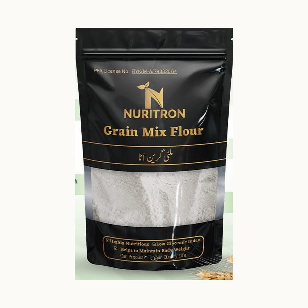 Nuritron Grain Mix Flour (multigrain atta) 1 kg pouch